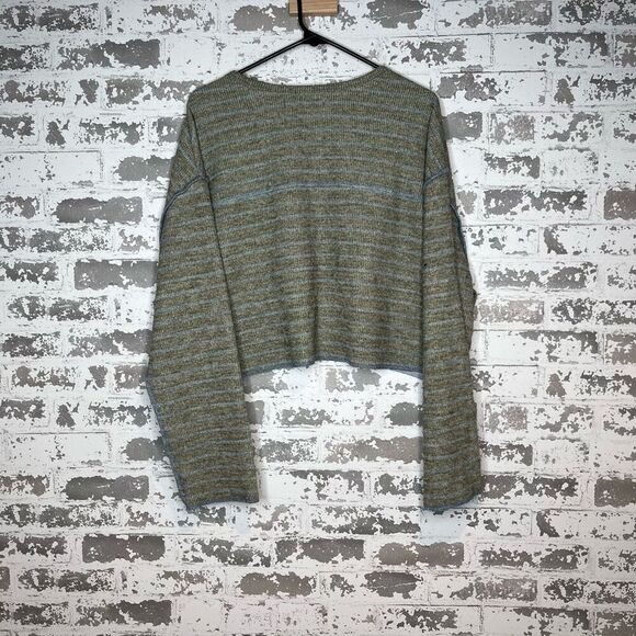 Urban outfitters | womens cropped stripped long sleeve - Picture 8 of 9